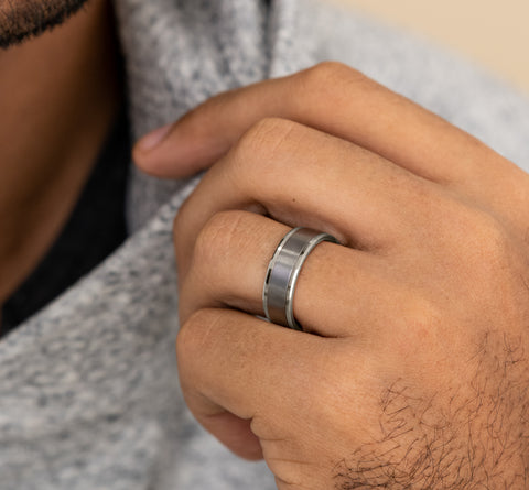 BENCHMARK - THE DUKE BENCHMARK Men's Band Birmingham Jewelry 
