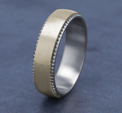 BENCHMARK - THE VALOR BENCHMARK Men's Band Birmingham Jewelry 