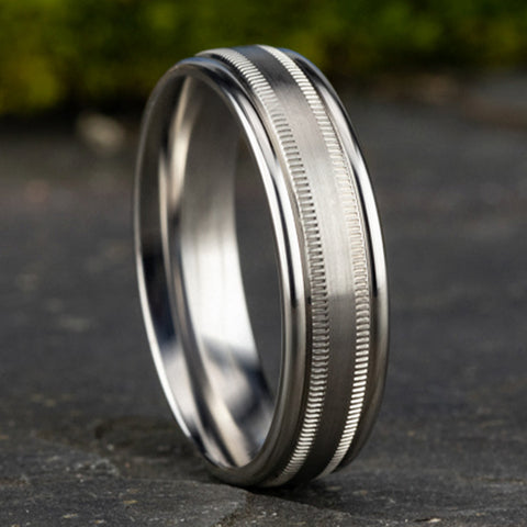 BENCHMARK - THE SUMMIT BENCHMARK Men's Band Birmingham Jewelry 