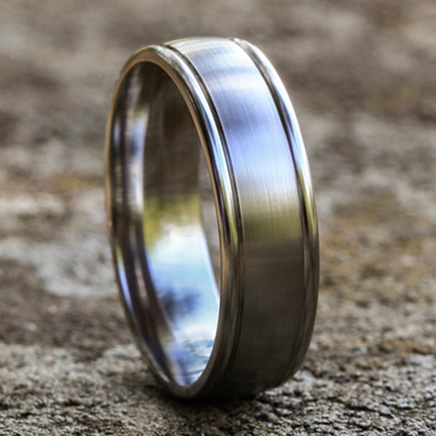 BENCHMARK - THE ARCADIA BENCHMARK Men's Band Birmingham Jewelry 