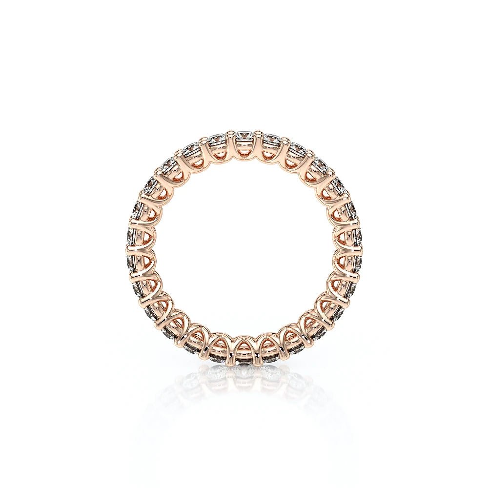 LUMINO-801W-25ETR VERRAGIO Eternity Rings Birmingham Jewelry Verragio Jewelry | Diamond Wedding Band LUMINO-801W-25ETR