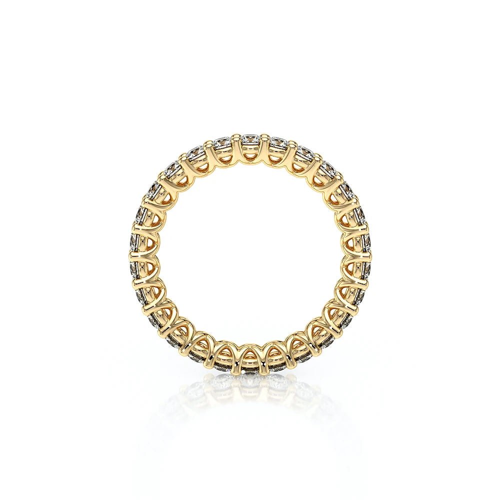 LUMINO-801W-25ETR VERRAGIO Eternity Rings Birmingham Jewelry Verragio Jewelry | Diamond Wedding Band LUMINO-801W-25ETR