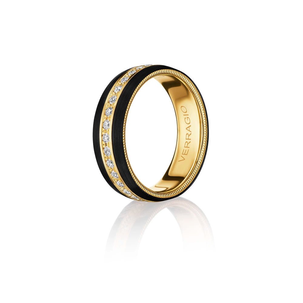 VWFXD-7503 VERRAGIO Men's Wedding Band Birmingham Jewelry Verragio Jewelry | Men's Diamond Wedding Band VWFXD-7503