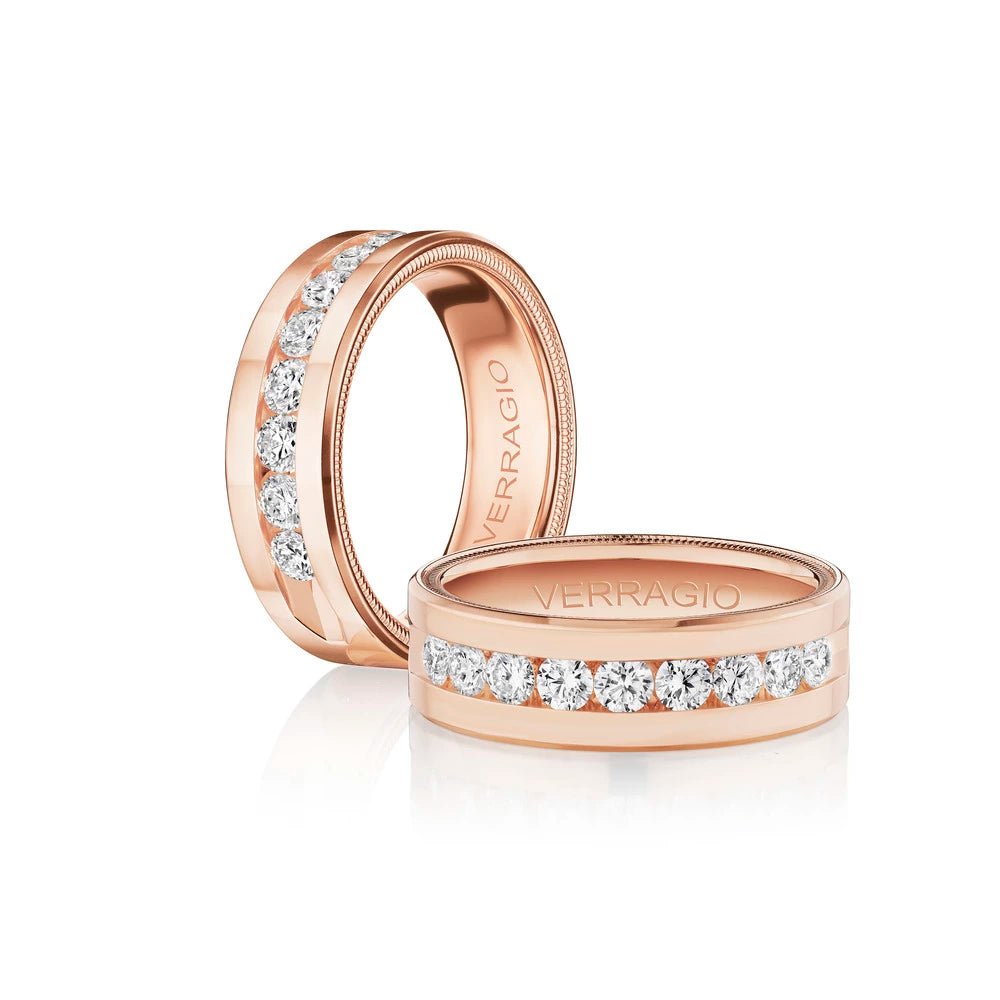 VWRD-7703 VERRAGIO Men's Wedding Band Birmingham Jewelry Verragio Jewelry | Men's Diamond Wedding Band VWRD-7703