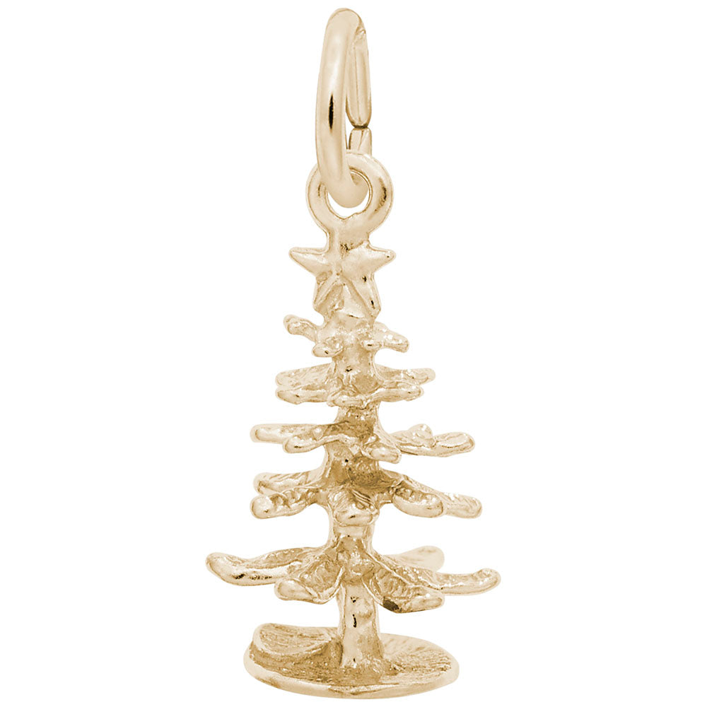 Rembrandt Charms - Small Christmas Tree Charm - 0616 Rembrandt Charms Charm Birmingham Jewelry 