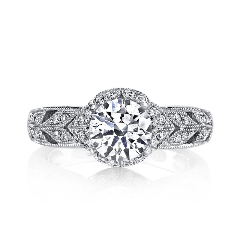 Vanna K - 14RO6281DCZ VANNA K Engagement Ring Birmingham Jewelry 