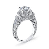 Vanna K - 18RGL00188DCZ VANNA K Engagement Ring Birmingham Jewelry 