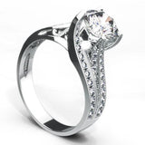Vanna K - 18RGL00613DCZ VANNA K Engagement Ring Birmingham Jewelry 