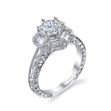 Vanna K - 18RGL00650DCZ VANNA K Engagement Ring Birmingham Jewelry 
