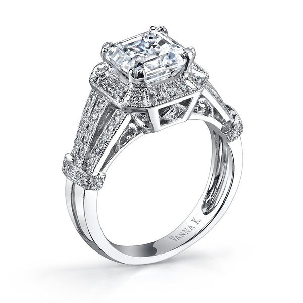 Vanna K - 18RGL7482DCZ VANNA K Engagement Ring Birmingham Jewelry 