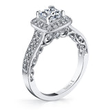 Vanna K - 18RM060231DCZ VANNA K Engagement Ring Birmingham Jewelry 