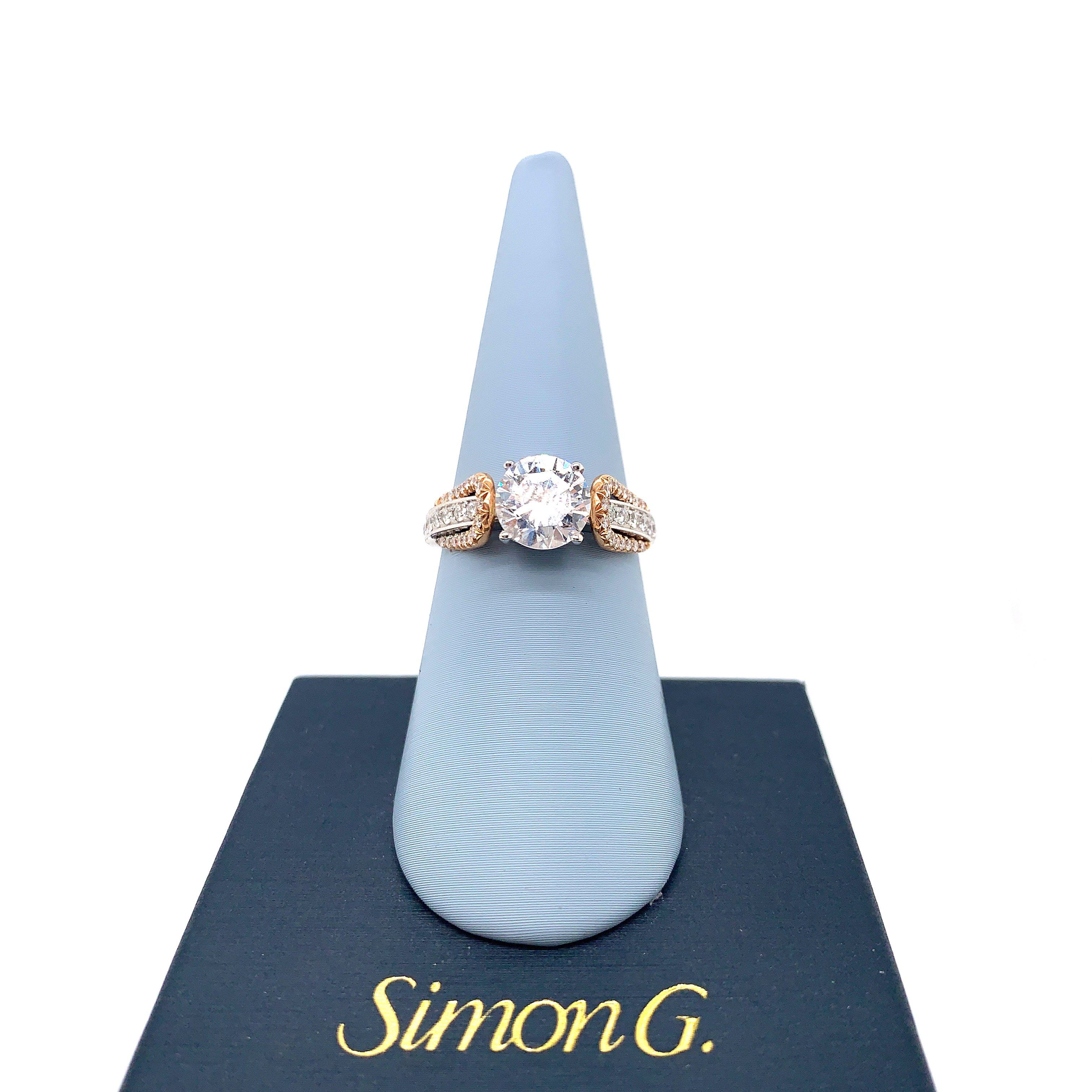 Simon G - TR198 Simon G Engagement Ring Birmingham Jewelry 