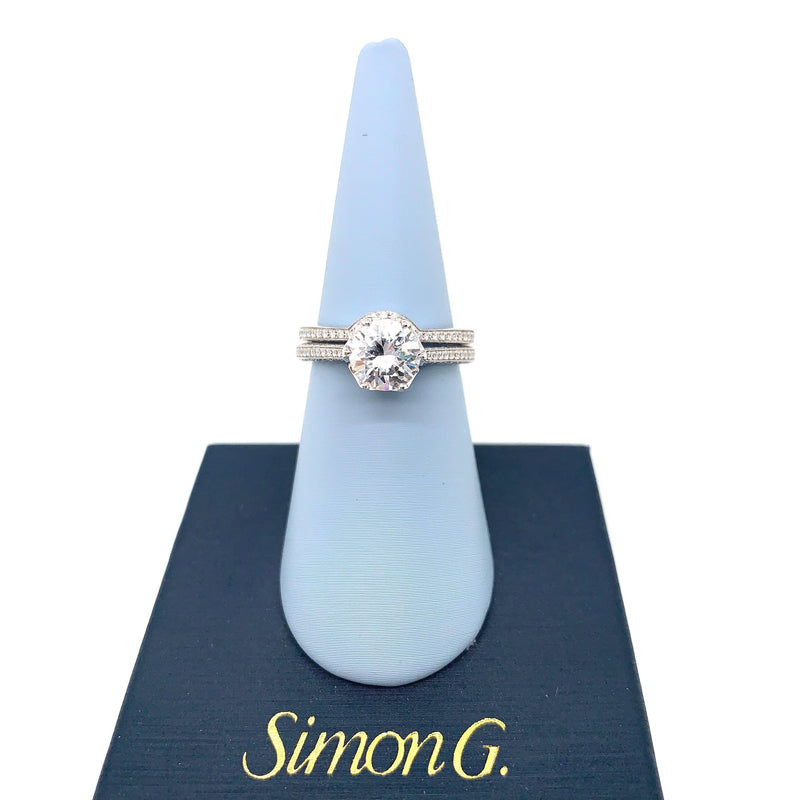 Simon G - MR1675 Simon G Engagement Ring Set Birmingham Jewelry 