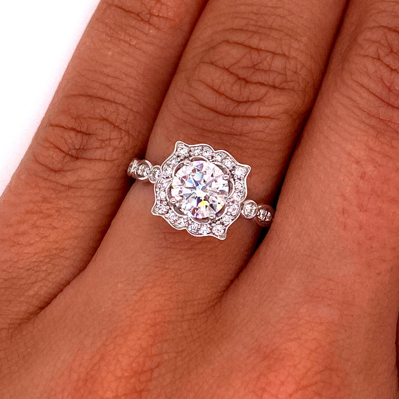 RENAISSANCE-975-AR VERRAGIO Engagement Ring Birmingham Jewelry 