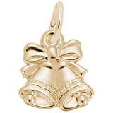 Rembrandt Charms - Christmas Bells Charm - 2363 Rembrandt Charms Charm Birmingham Jewelry 