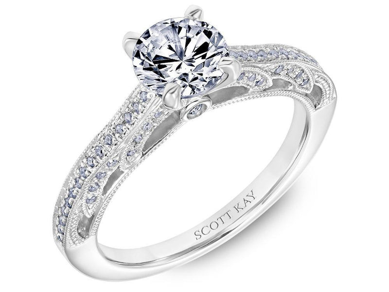 Scott Kay - SK8037 - Parisi SCOTT KAY Engagement Ring Birmingham Jewelry 