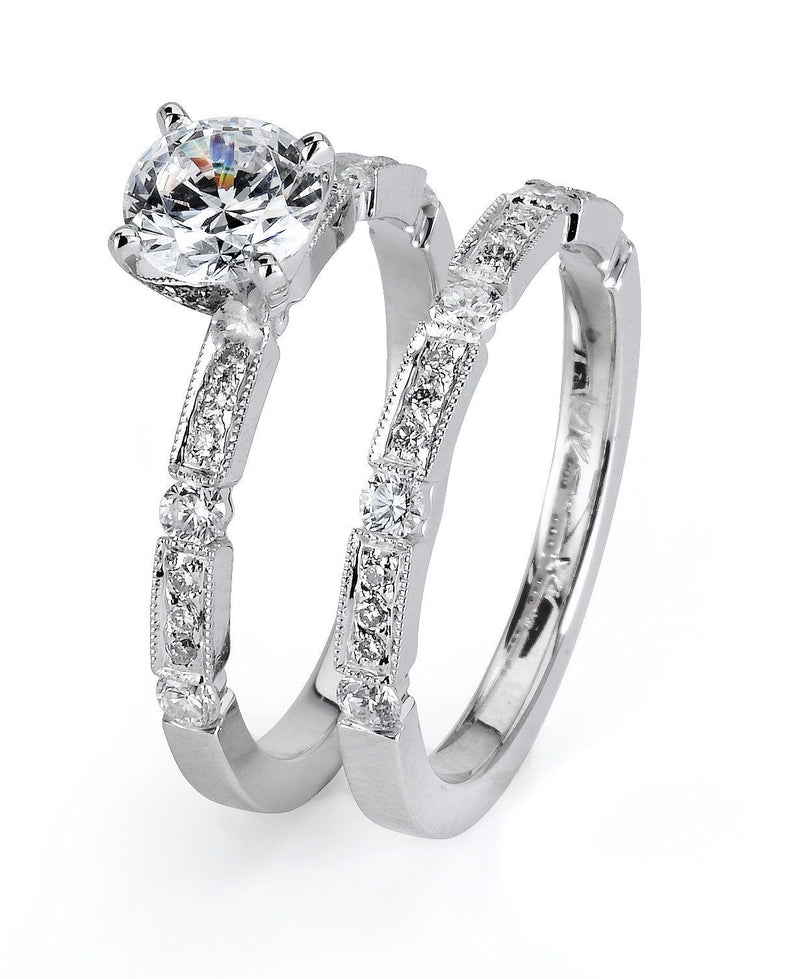 Supreme - 5020 Supreme Jewelry Engagement Ring Set Birmingham Jewelry 