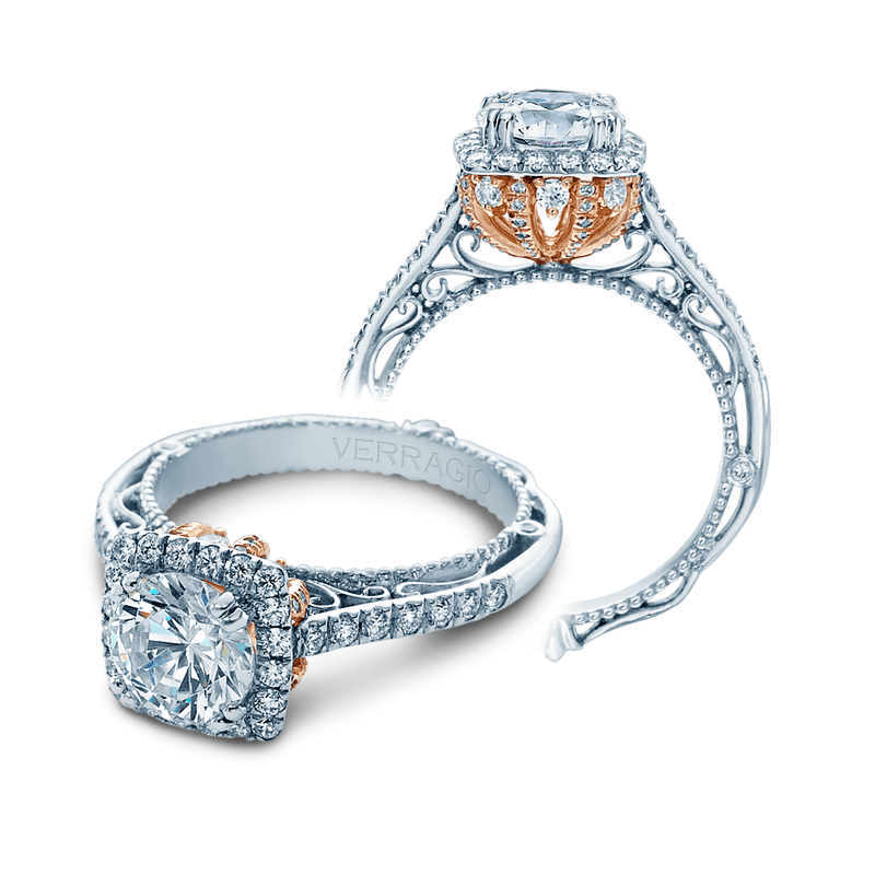 VENETIAN-5060CU VERRAGIO Engagement Ring Birmingham Jewelry Verragio Jewelry | Diamond Engagement Ring VENETIAN-5060CU
