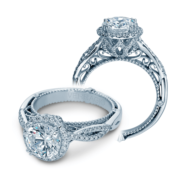 VENETIAN-5062R VERRAGIO Engagement Ring Birmingham Jewelry Verragio Jewelry | Diamond Engagement Ring VENETIAN-5062R