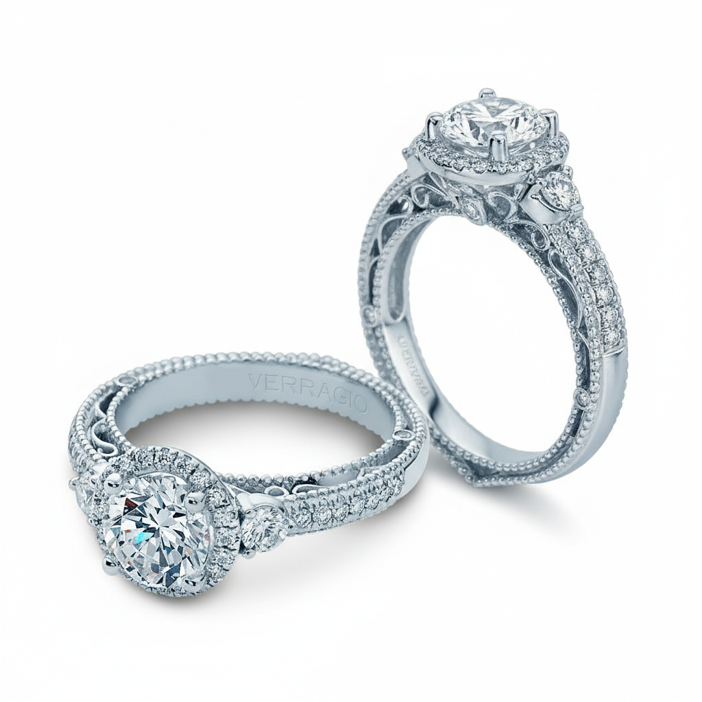 VENETIAN-5063R VERRAGIO Engagement Ring Birmingham Jewelry Verragio Jewelry | Diamond Engagement Ring VENETIAN-5063R