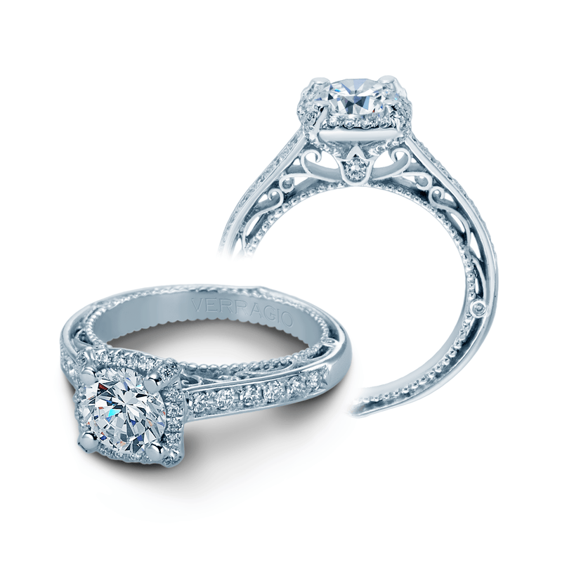 VENETIAN-5015CU VERRAGIO Engagement Ring Birmingham Jewelry Verragio Jewelry | Diamond Engagement Ring VENETIAN-5015CU