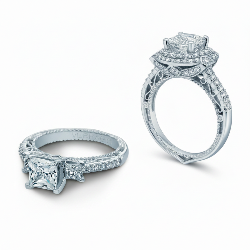 VENETIAN-5023P VERRAGIO Engagement Ring Birmingham Jewelry Verragio Jewelry | Diamond Engagement Ring VENETIAN-5023P
