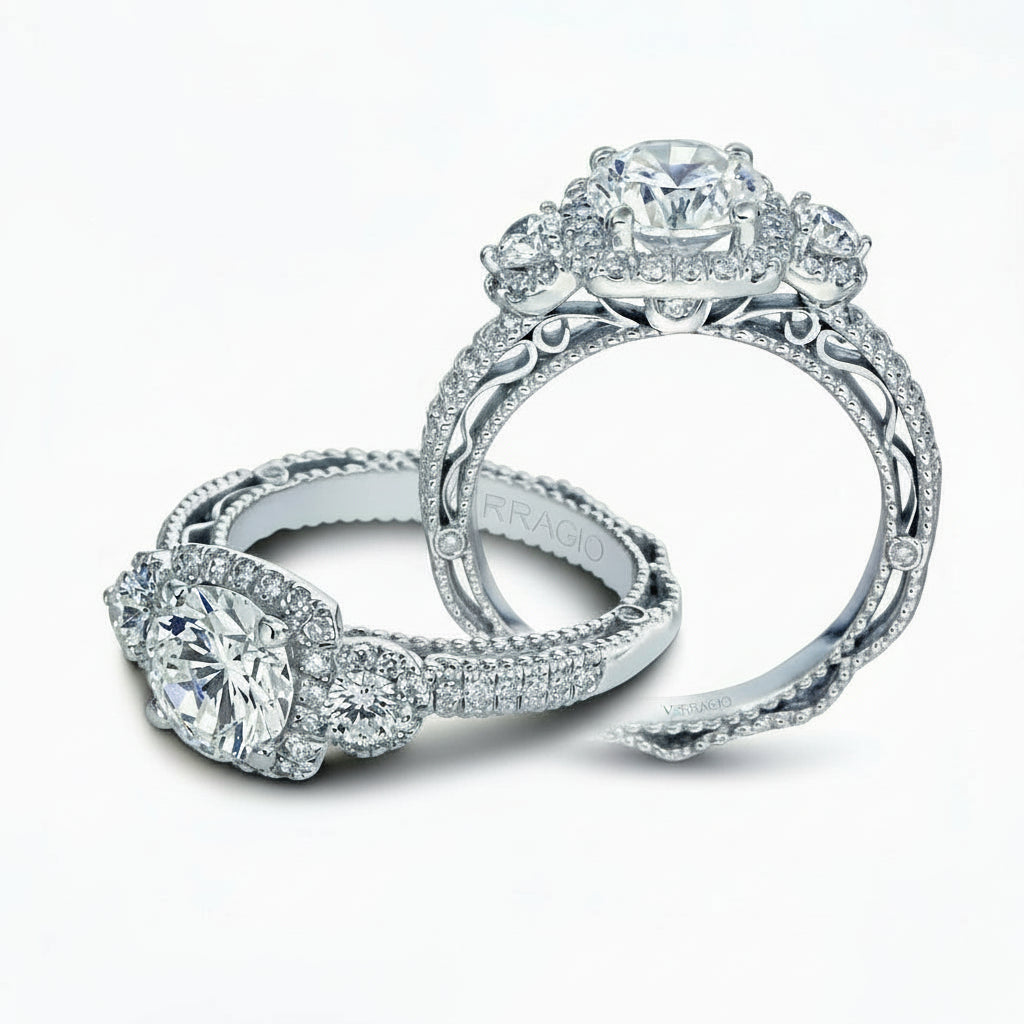 VENETIAN-5025CU VERRAGIO Engagement Ring Birmingham Jewelry Verragio Jewelry | Diamond Engagement Ring VENETIAN-5025CU
