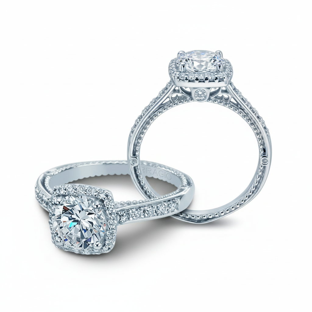 VENETIAN-5042CUD VERRAGIO Engagement Ring Birmingham Jewelry Verragio Jewelry | Diamond Engagement Ring VENETIAN-5042CUD