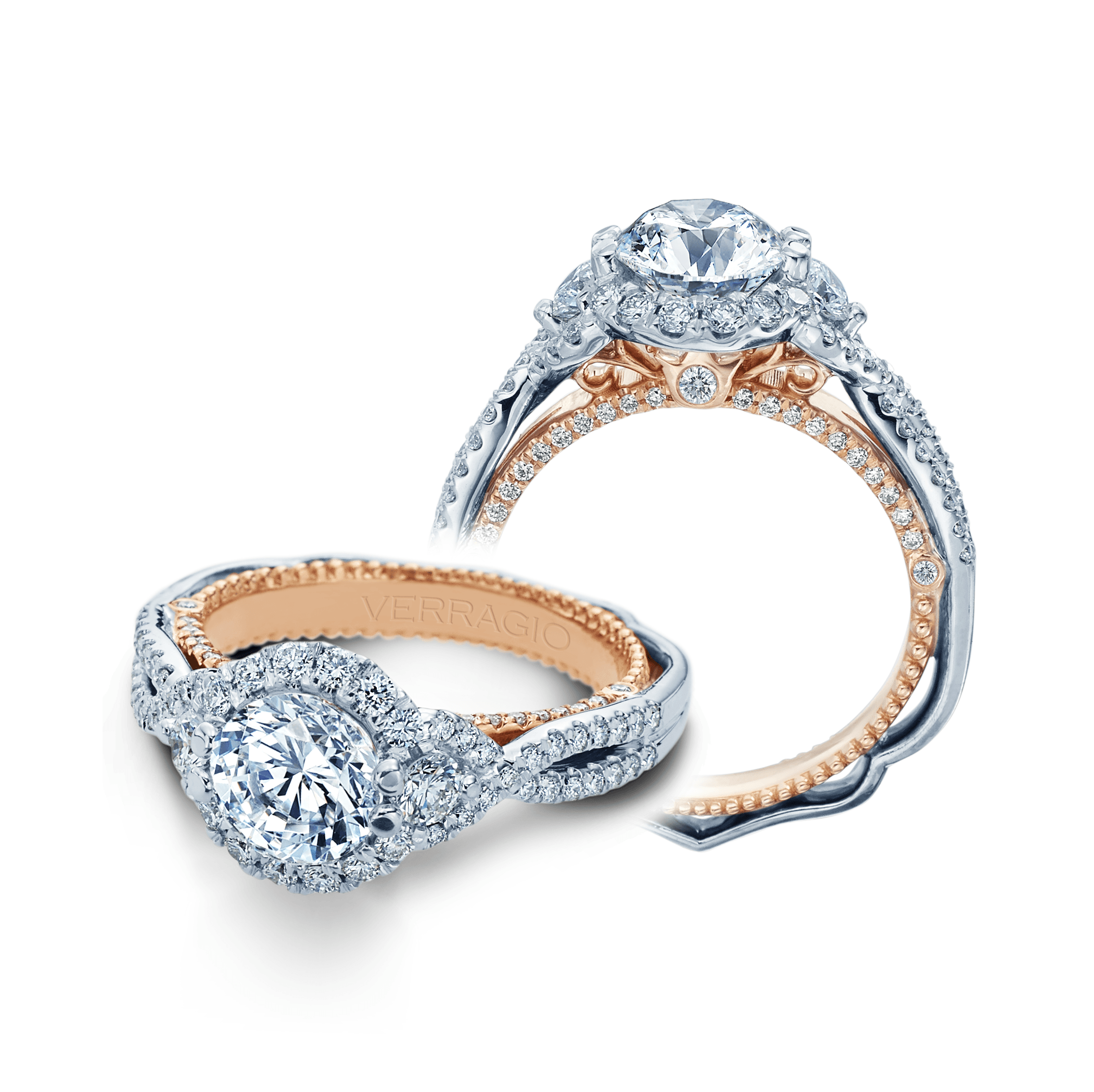 VENETIAN-5075R-2WR VERRAGIO Engagement Ring Birmingham Jewelry Verragio Jewelry | Diamond Engagement Ring VENETIAN-5075R-2WR