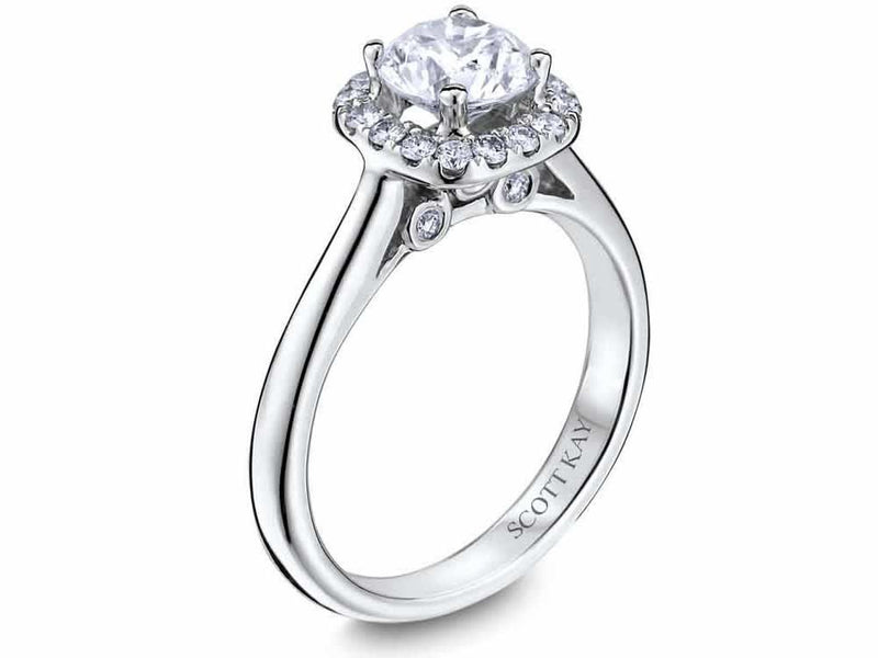 Scott Kay - SK8063 - Luminaire SCOTT KAY Engagement Ring Birmingham Jewelry 