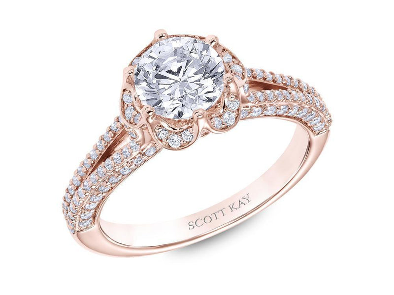 Scott Kay - SK6020 - Heaven's Gates SCOTT KAY Engagement Ring Birmingham Jewelry 