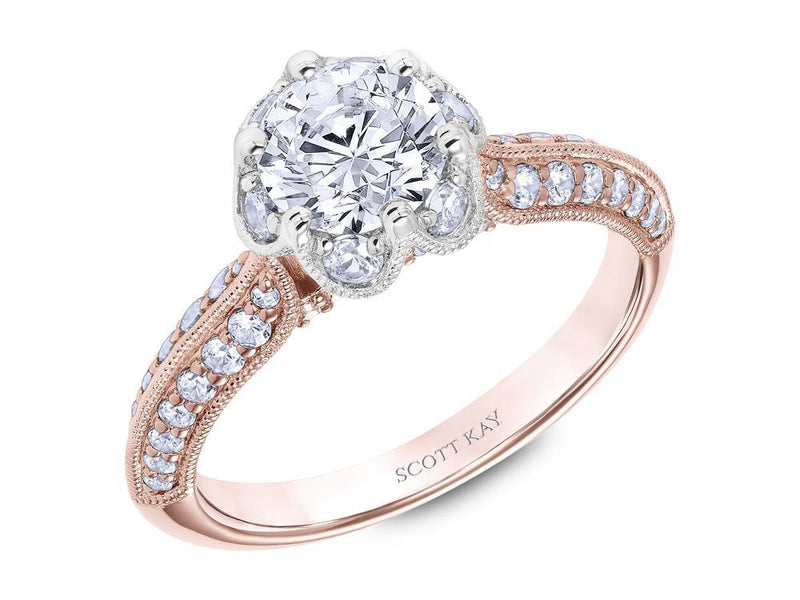 Scott Kay - SK6026 - Luminaire SCOTT KAY Engagement Ring Birmingham Jewelry 