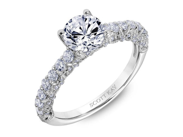 Scott Kay - SK6019 - Heaven's Gates SCOTT KAY Engagement Ring Birmingham Jewelry 