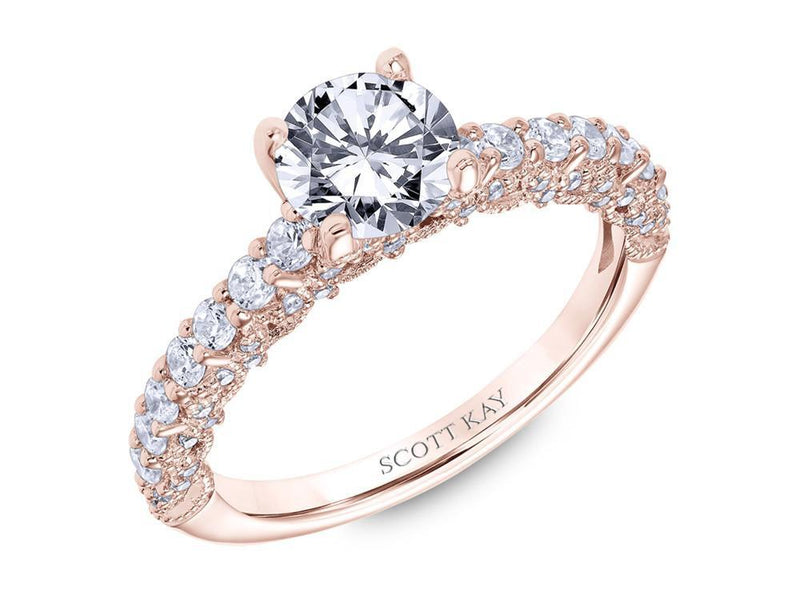 Scott Kay - SK6019 - Heaven's Gates SCOTT KAY Engagement Ring Birmingham Jewelry 