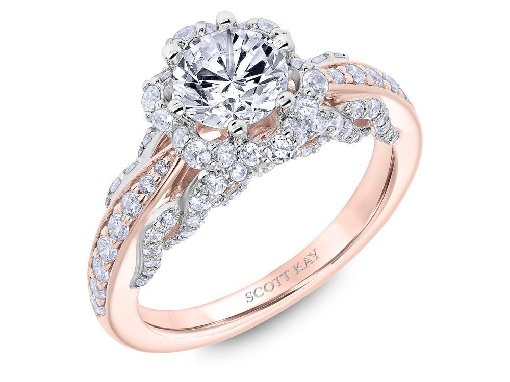 Scott Kay - SK6024 - Luminaire SCOTT KAY Engagement Ring Birmingham Jewelry 
