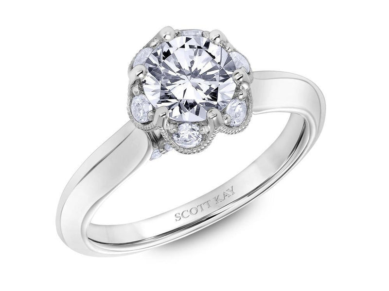 Scott Kay - SK6027 - Luminaire SCOTT KAY Engagement Ring Birmingham Jewelry 