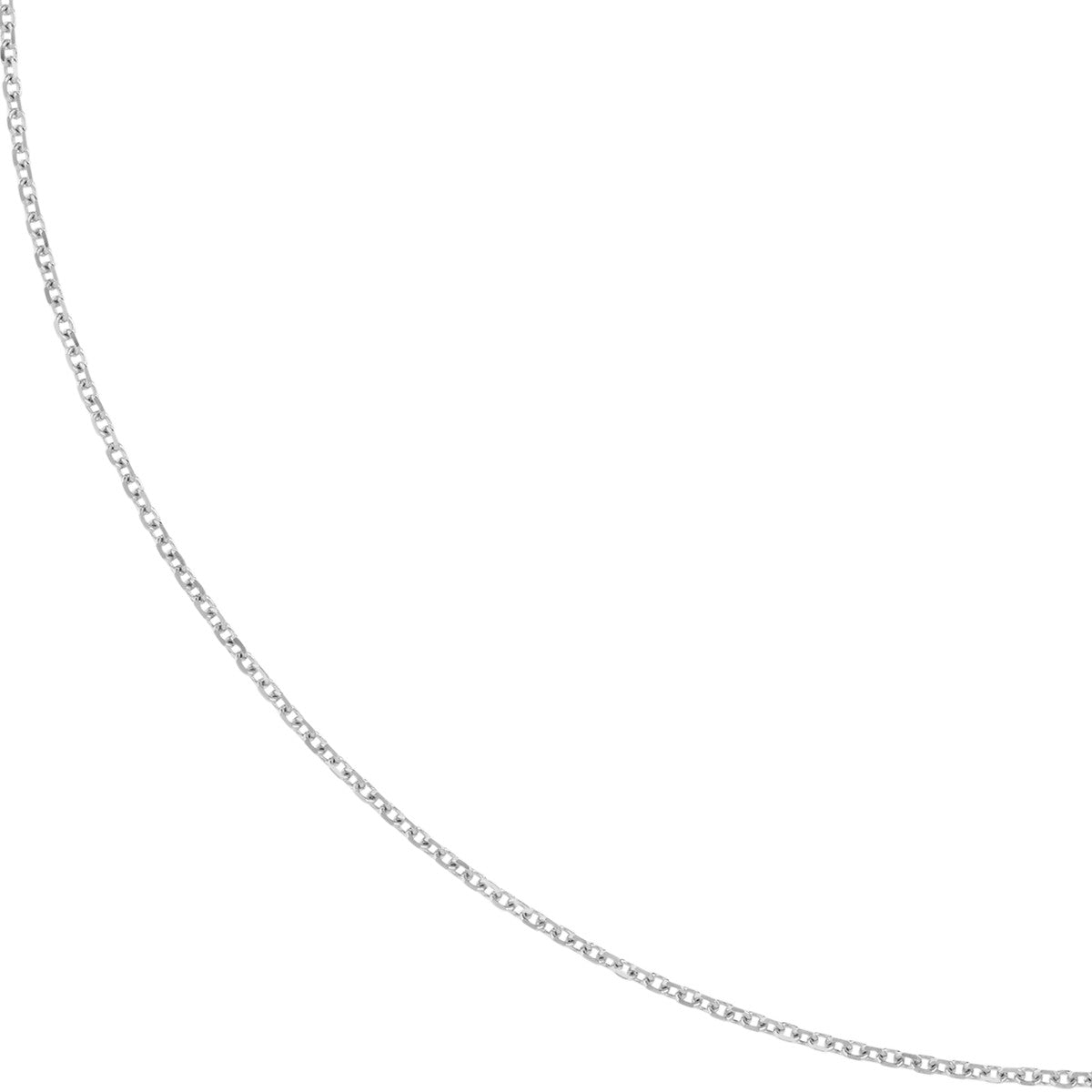 14K Gold 1.05mm D/C Cable Chain with Lobster Lock Birmingham Jewelry Chain Birmingham Jewelry 