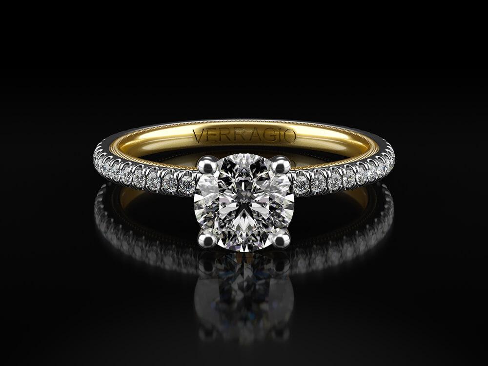 TRADITION - TR120R4 VERRAGIO Engagement Ring Birmingham Jewelry Verragio Jewelry | Diamond Engagement Ring TRADITION - TR120R4