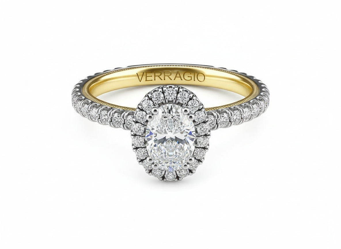 TRADITION - TR150HOV VERRAGIO Engagement Ring Birmingham Jewelry Verragio Jewelry | Diamond Engagement Ring TRADITION - TR150HOV