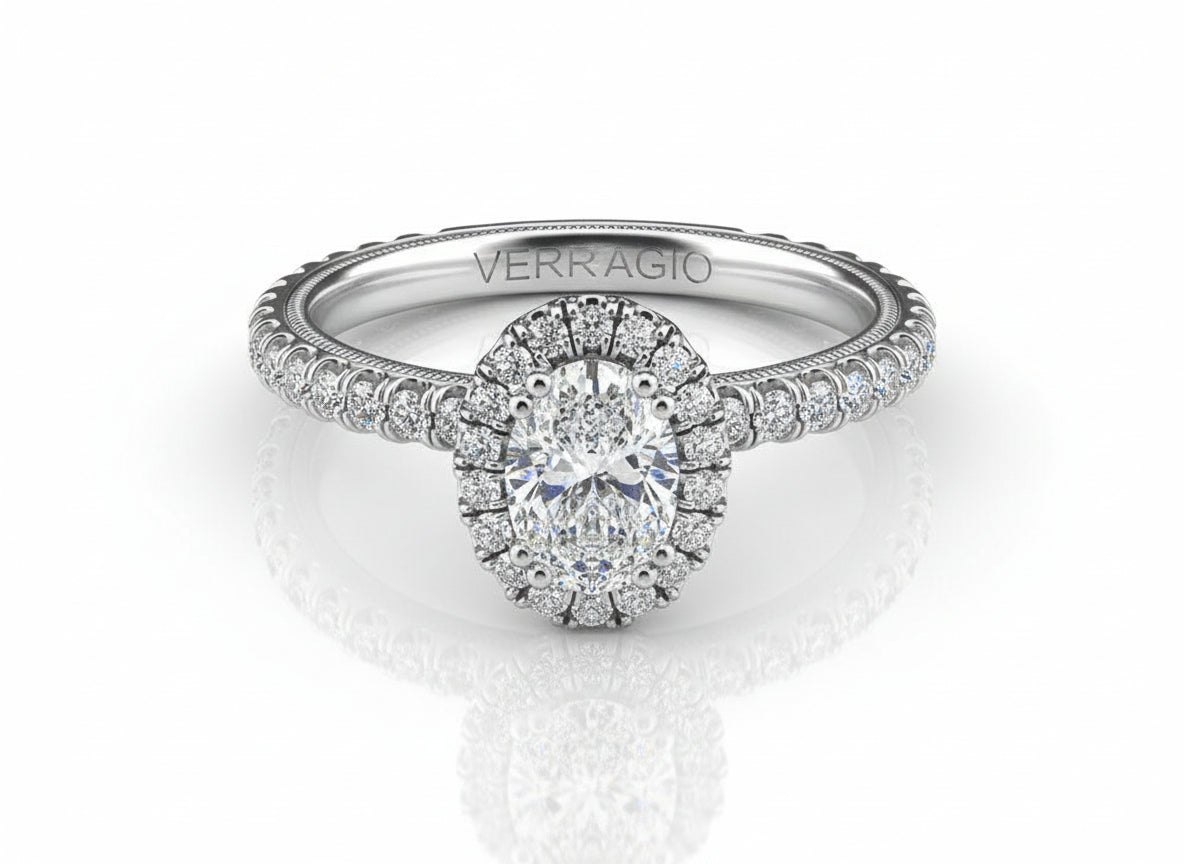 TRADITION - TR150HOV VERRAGIO Engagement Ring Birmingham Jewelry Verragio Jewelry | Diamond Engagement Ring TRADITION - TR150HOV