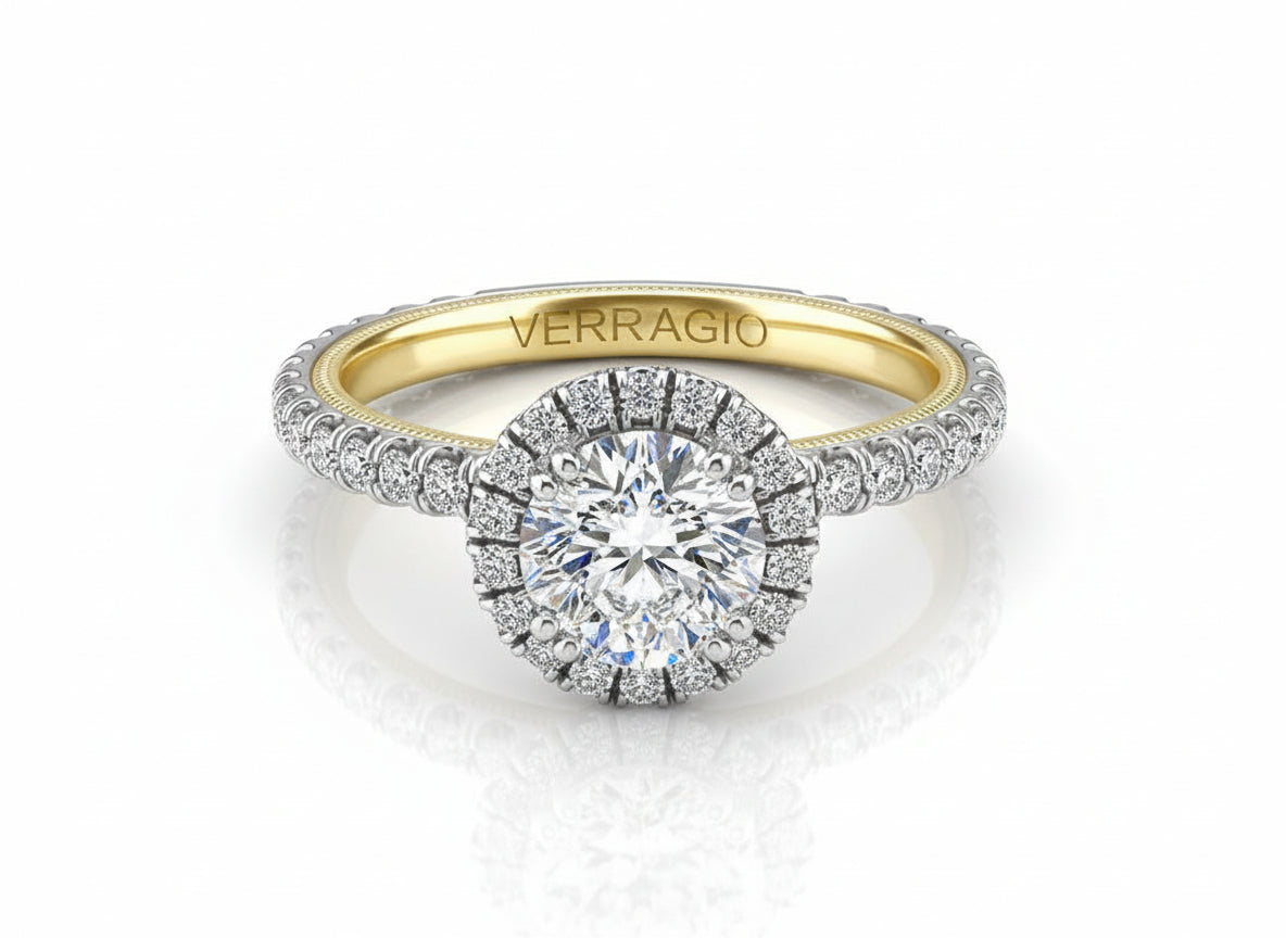 TRADITION - TR150HR VERRAGIO Engagement Ring Birmingham Jewelry Verragio Jewelry | Diamond Engagement Ring TRADITION - TR150HR