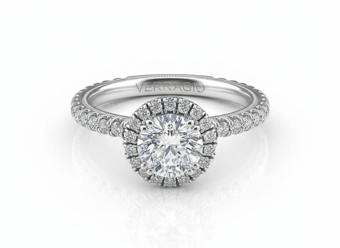 TRADITION - TR150HR VERRAGIO Engagement Ring Birmingham Jewelry Verragio Jewelry | Diamond Engagement Ring TRADITION - TR150HR