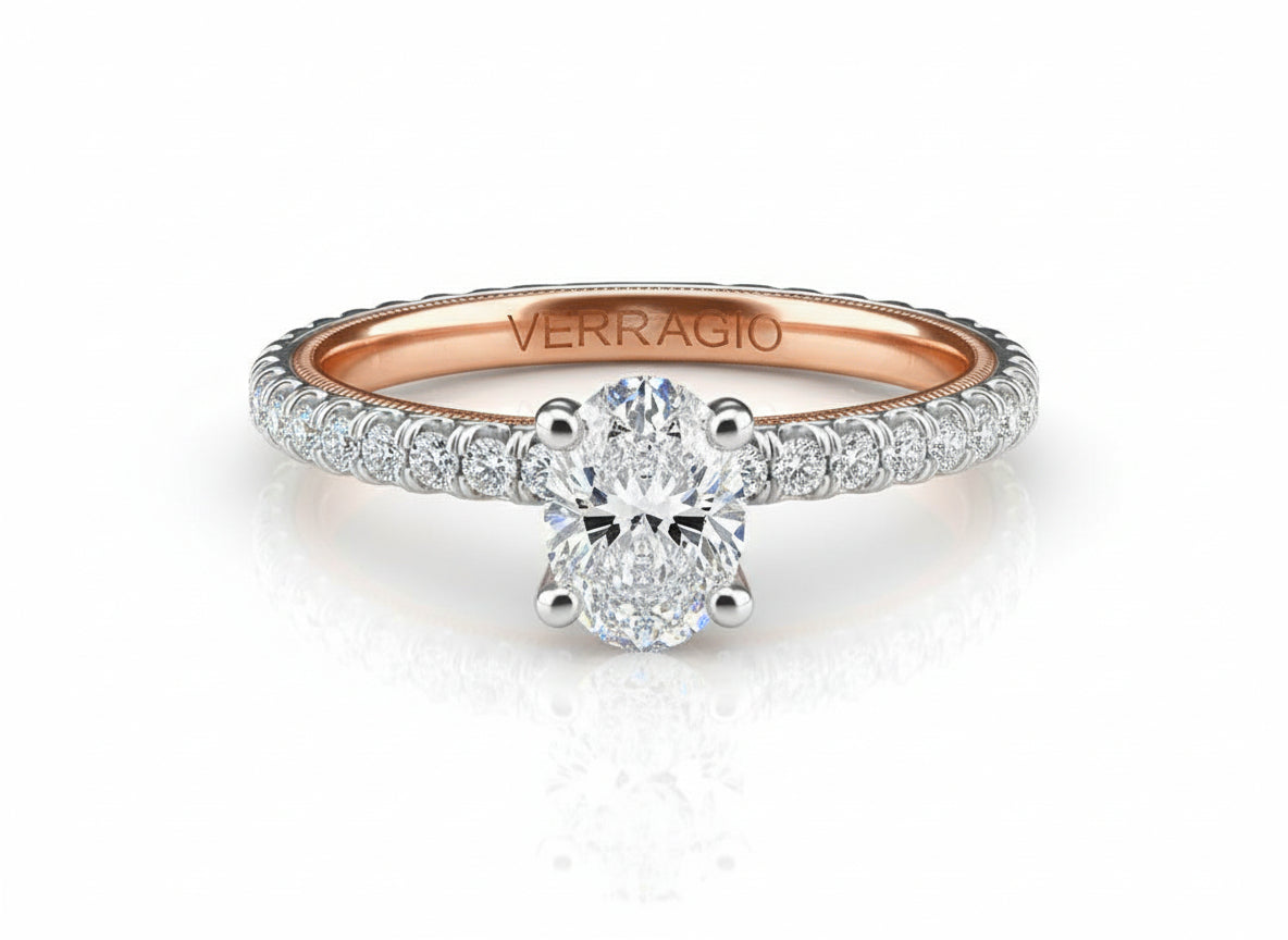 TRADITION - TR150OV4 VERRAGIO Engagement Ring Birmingham Jewelry Verragio Jewelry | Diamond Engagement Ring TRADITION - TR150OV4