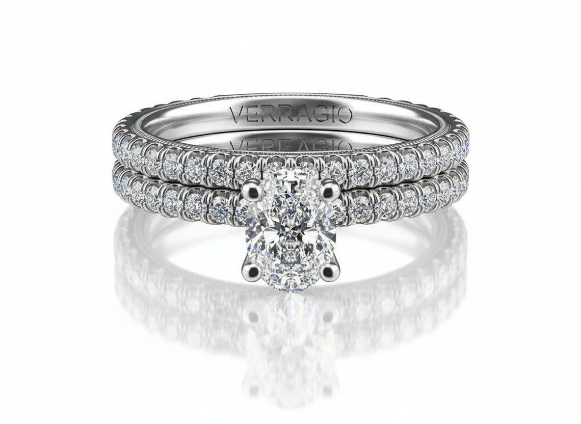 TRADITION - TR150OV4 VERRAGIO Engagement Ring Birmingham Jewelry Verragio Jewelry | Diamond Engagement Ring TRADITION - TR150OV4