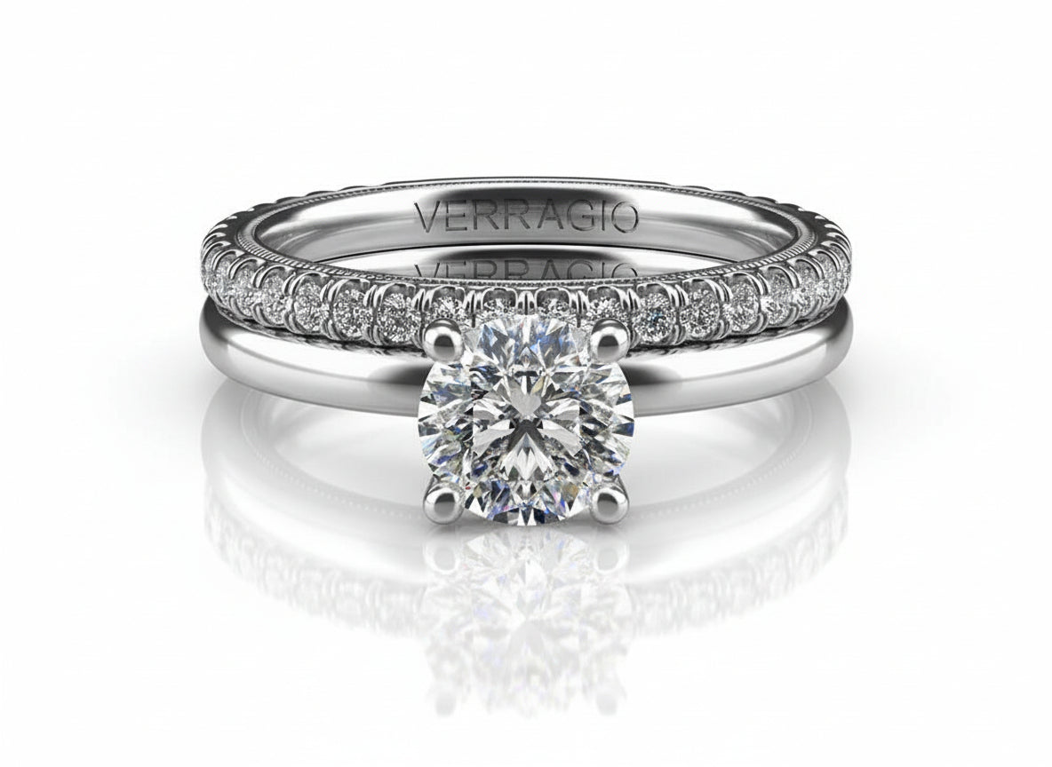 TRADITION - TR150R4-S VERRAGIO Engagement Ring Birmingham Jewelry Verragio Jewelry | Diamond Engagement Ring TRADITION - TR150R4S