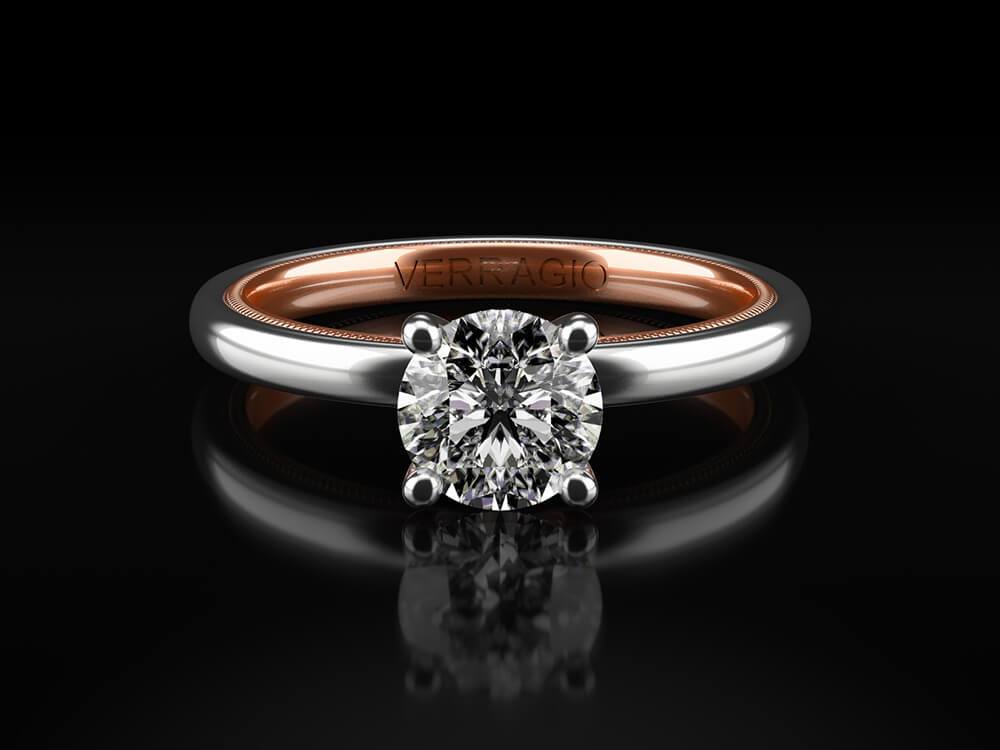TRADITION - TR150R4-S VERRAGIO Engagement Ring Birmingham Jewelry Verragio Jewelry | Diamond Engagement Ring TRADITION - TR150R4S