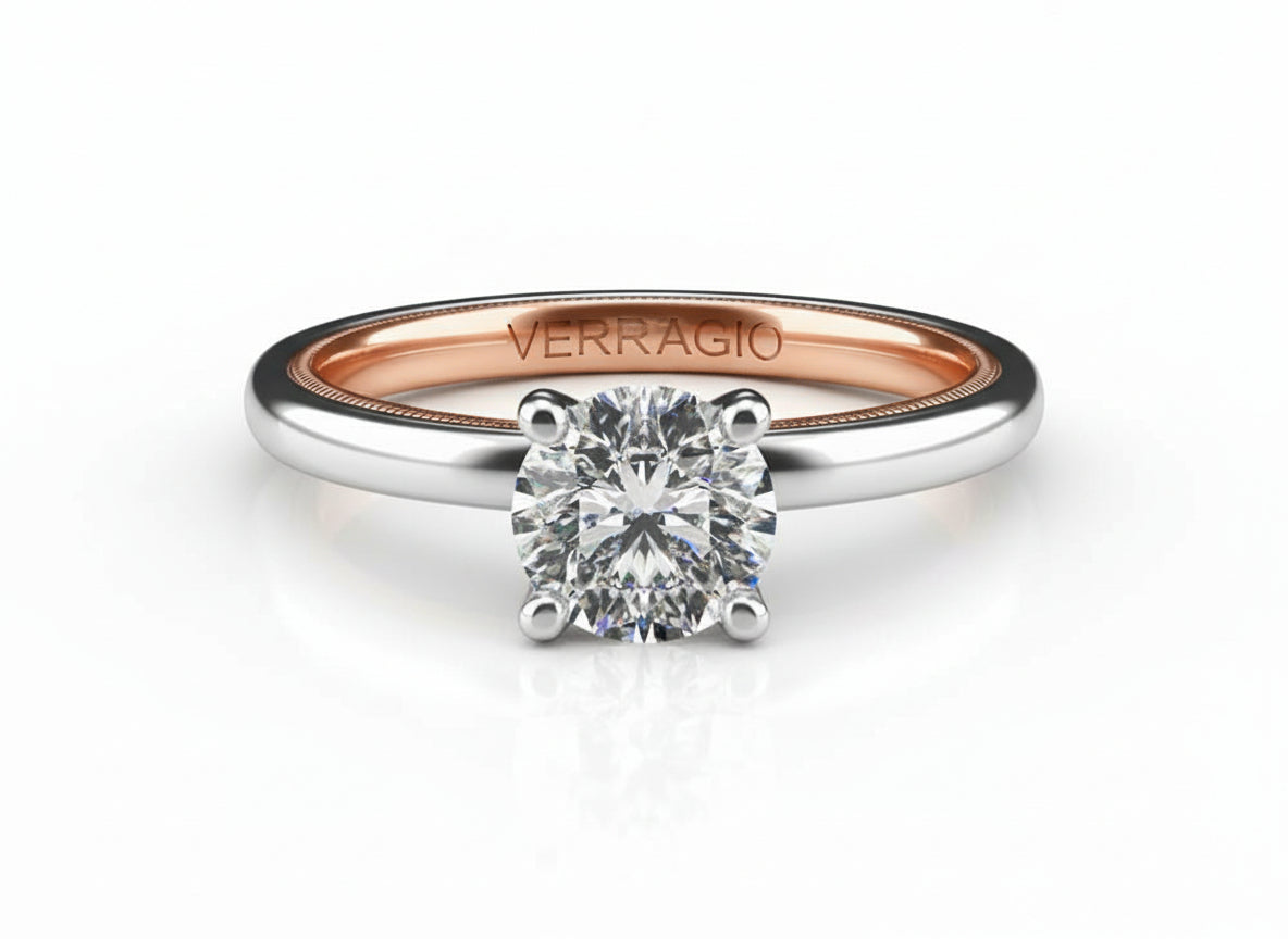 TRADITION - TR150R4-S VERRAGIO Engagement Ring Birmingham Jewelry Verragio Jewelry | Diamond Engagement Ring TRADITION - TR150R4S