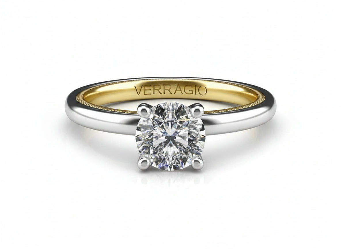 TRADITION - TR150R4-S VERRAGIO Engagement Ring Birmingham Jewelry Verragio Jewelry | Diamond Engagement Ring TRADITION - TR150R4S