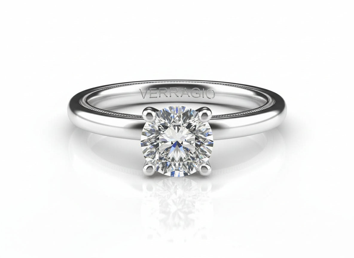 TRADITION - TR150R4-S VERRAGIO Engagement Ring Birmingham Jewelry Verragio Jewelry | Diamond Engagement Ring TRADITION - TR150R4S