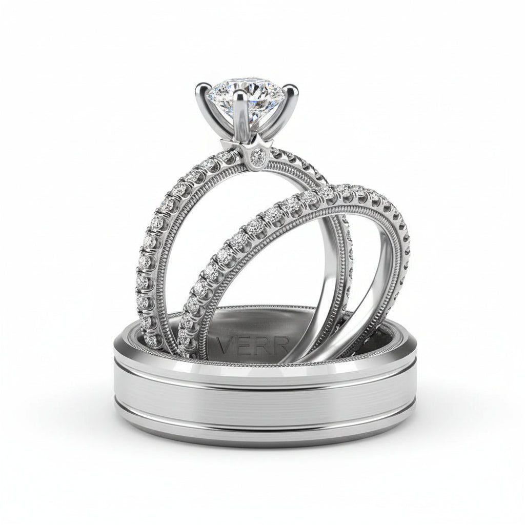 TRADITION - TR150R4 VERRAGIO Engagement Ring Birmingham Jewelry Verragio Jewelry | Diamond Engagement Ring TRADITION - TR150R4